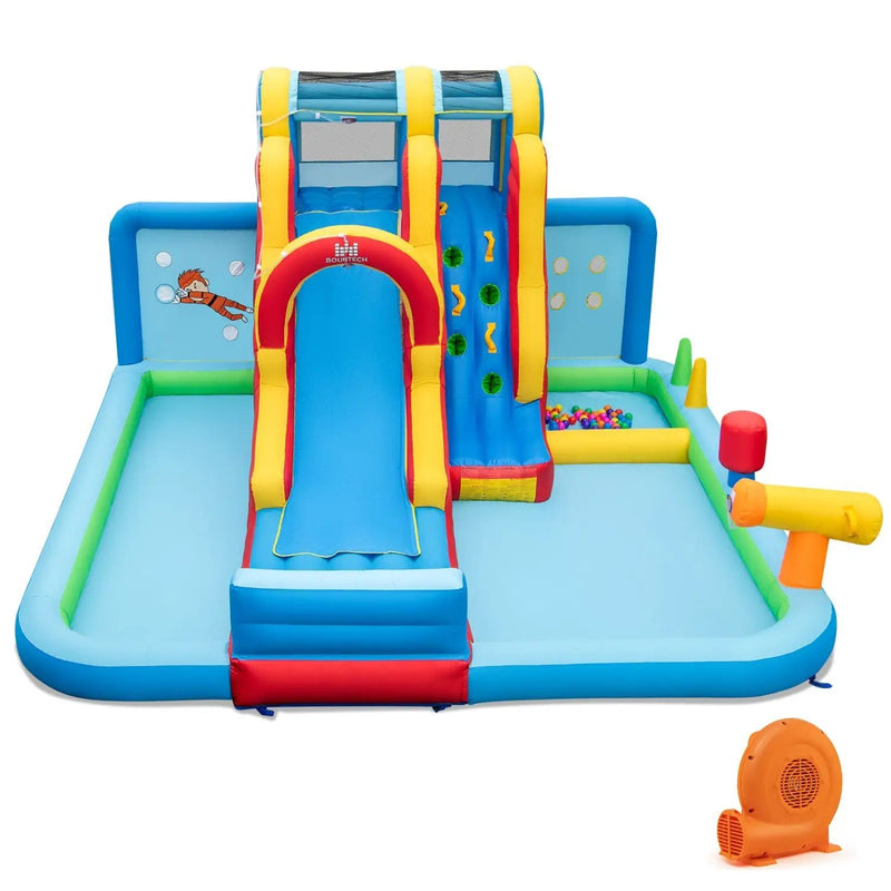 6-Piece Patio Furniture Set with Inflatable Water Slide Park by DirectDeals