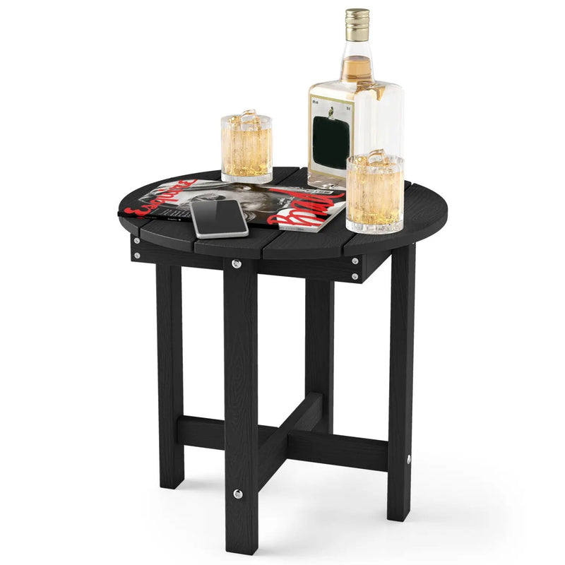 Adirondack Side Table 18x18 Weather-Resistant HIPS by DirectDeals