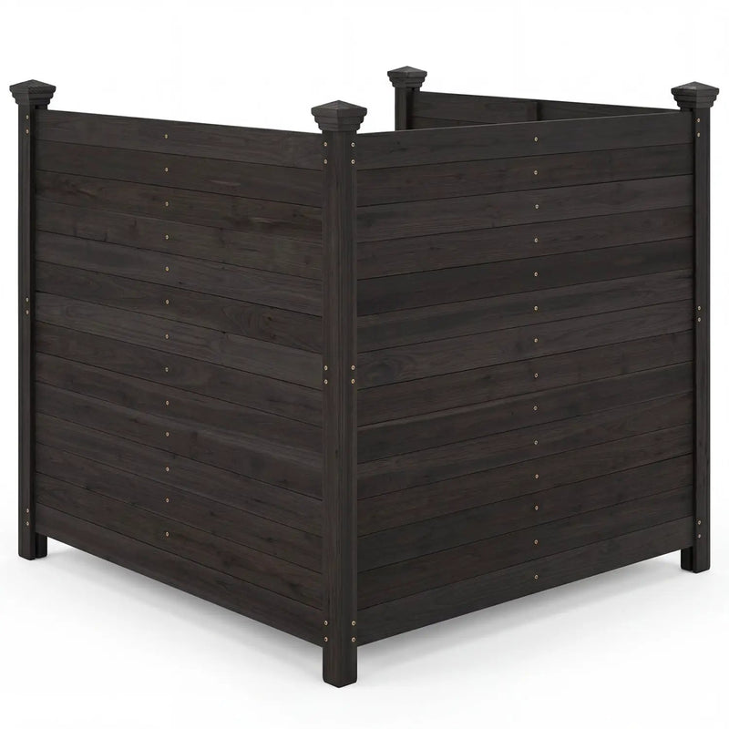 3-Panel Outdoor Privacy Fence for AC Units & Equipment by DirectDeals