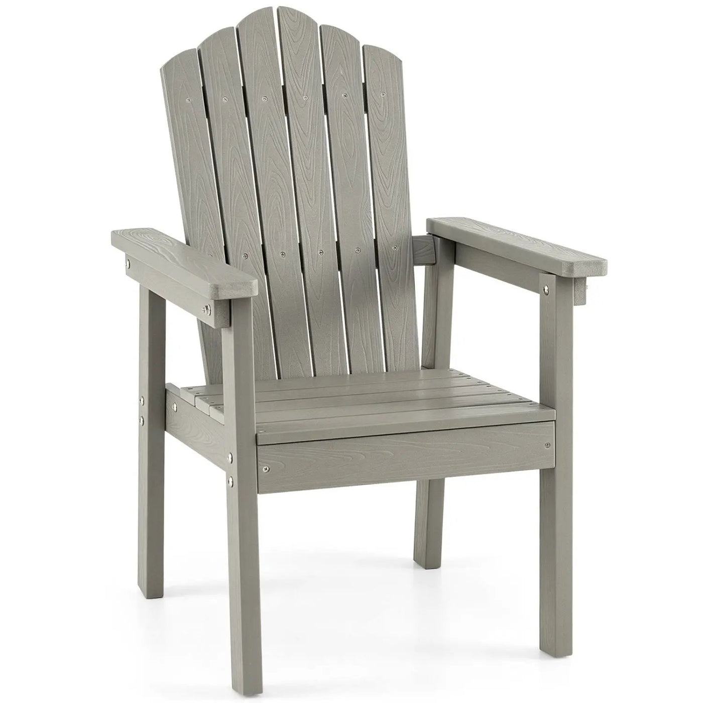 Adirondack Chair with High Backrest and Wide Armrests by DirectDeals