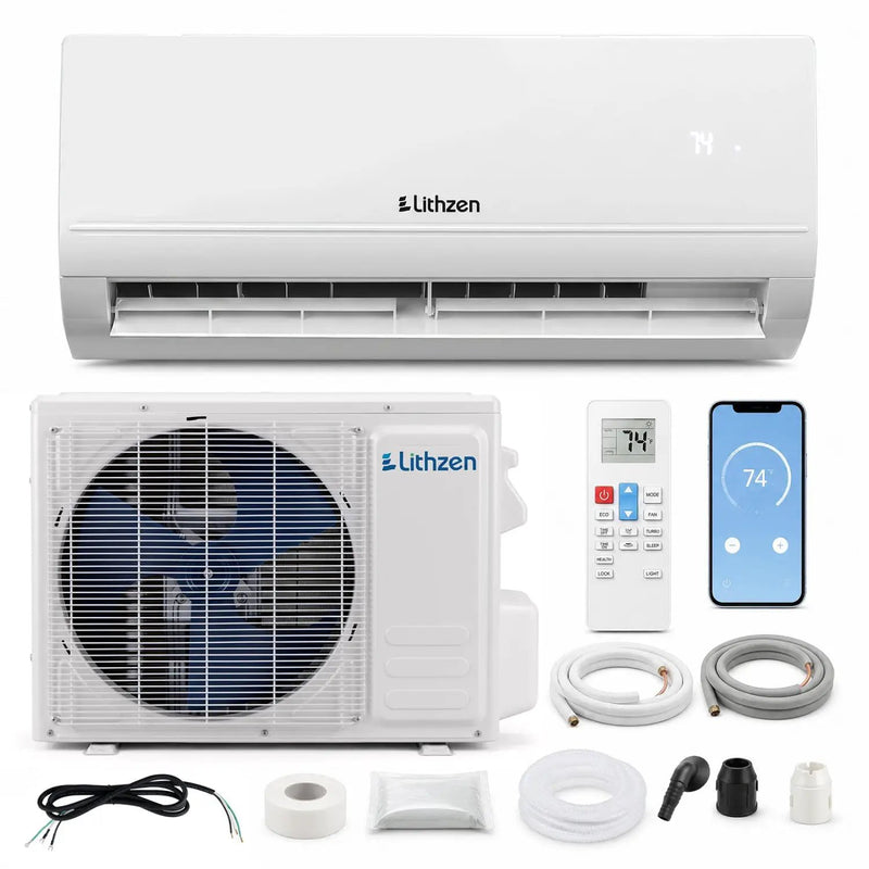 18000 BTU Mini Split Air Conditioner & Heater with WiFi by DirectDeals