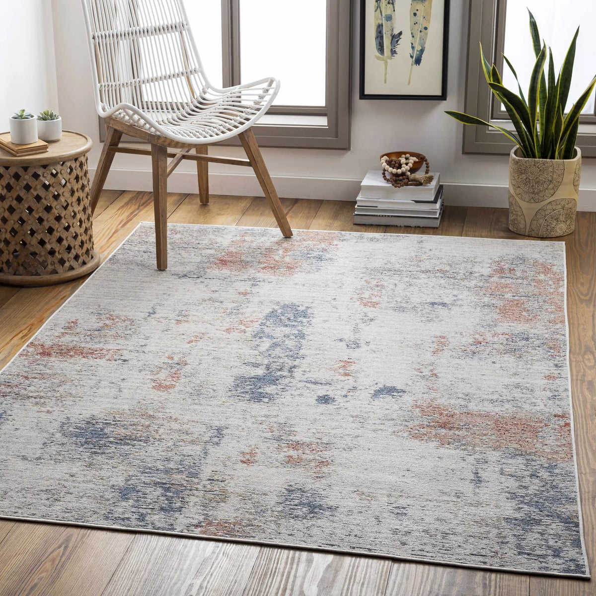Upminster Outdoor Area Rug - Clearance, installed in a room