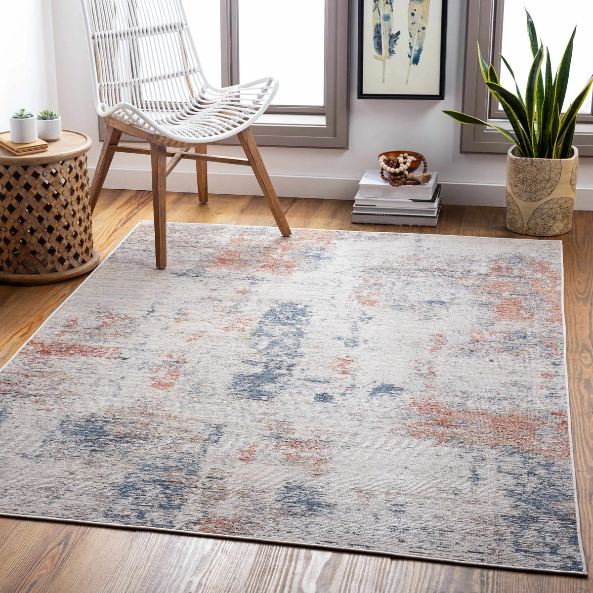 Upminster Outdoor Area Rug - Clearance, installed in a room 4