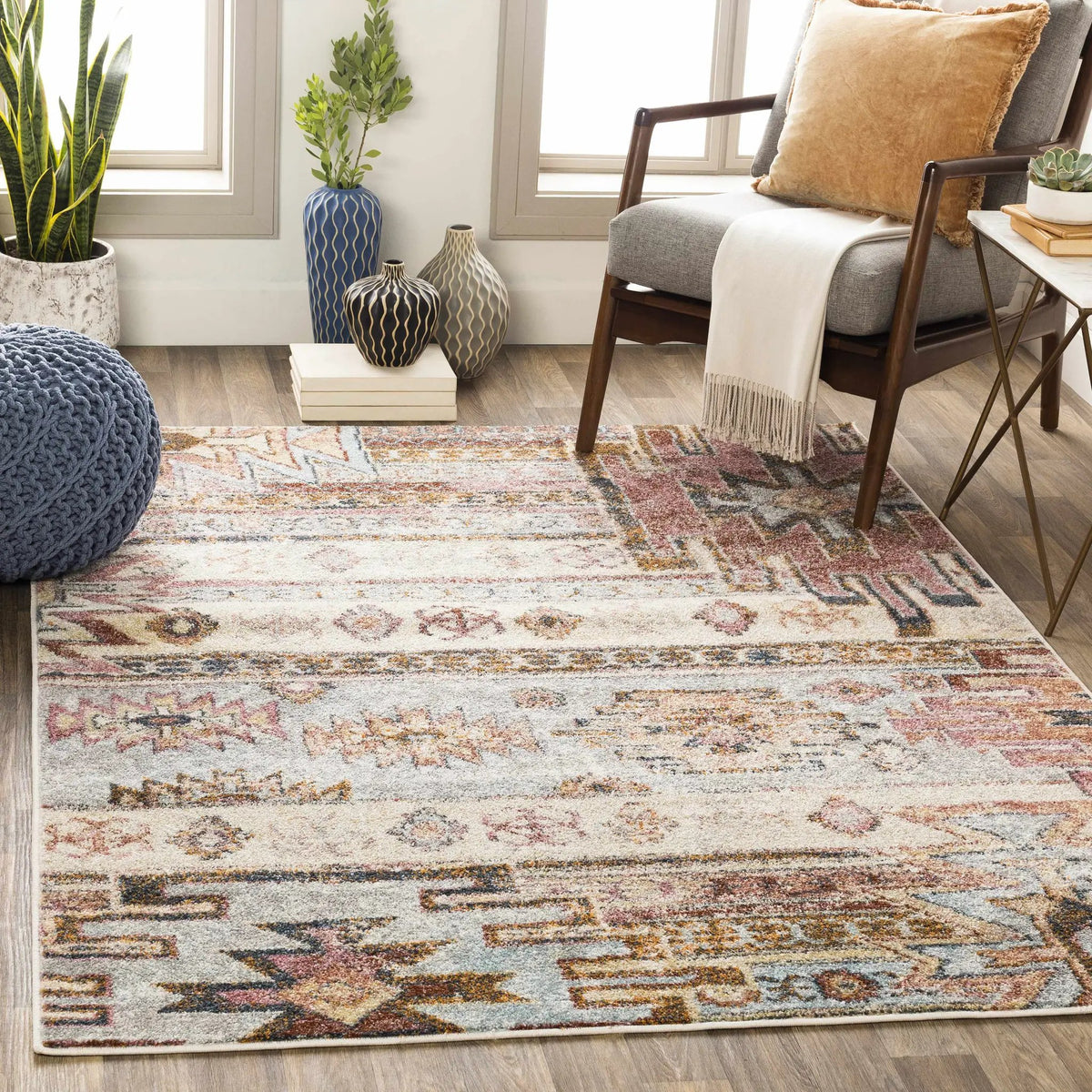 Upperco Area Rug - Clearance, installed in a room