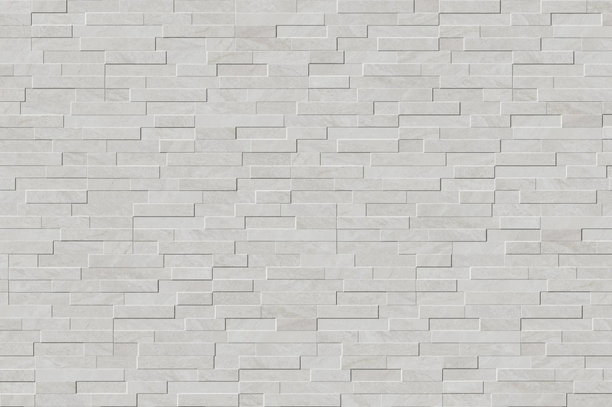 Veneer World Urban Ledgestone Explore Arctic White Smart-corner Quartz Look Porcelain Moldings 5.75x24 by landmarkceramics