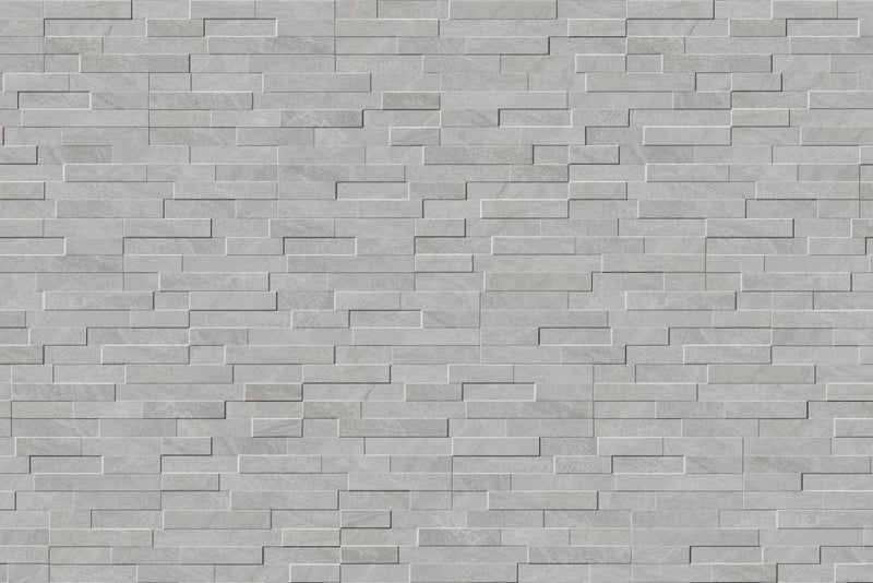 Veneer World Urban Ledgestone Explore Star Grey Quartz Look Porcelain Accent Tiles 6x24 by landmarkceramics