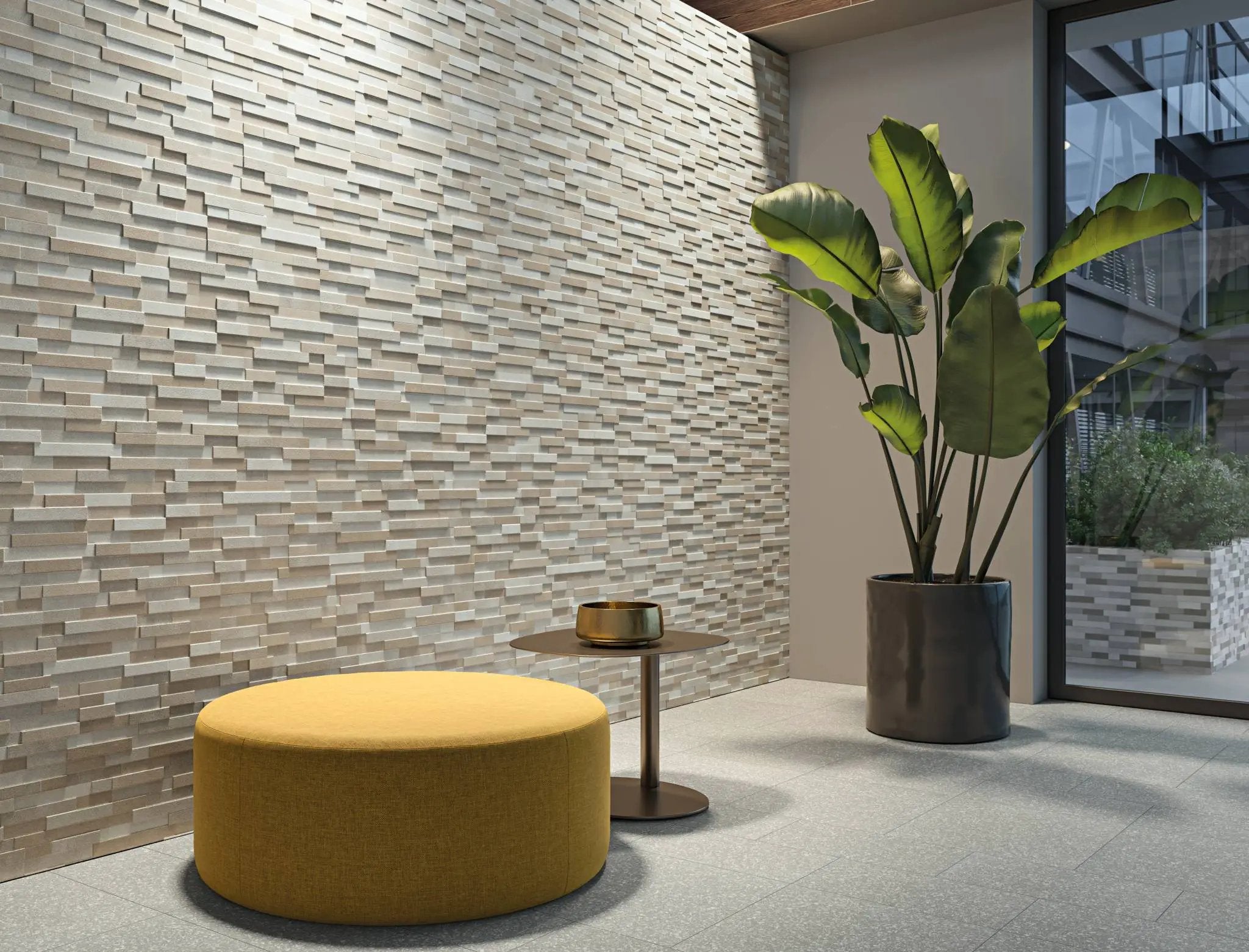 Elite Fashion Grey Anti-Slip Terrazzo Look Porcelain Tiles 24x24 by landmarkceramics