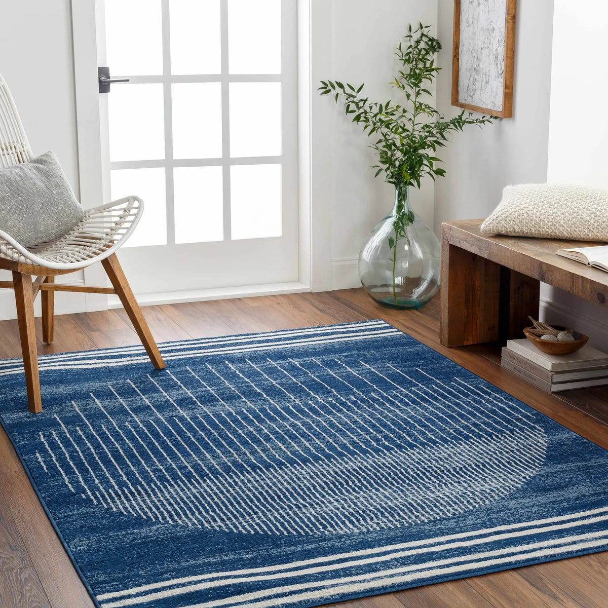 Urja Area Rug - Clearance, installed in a room