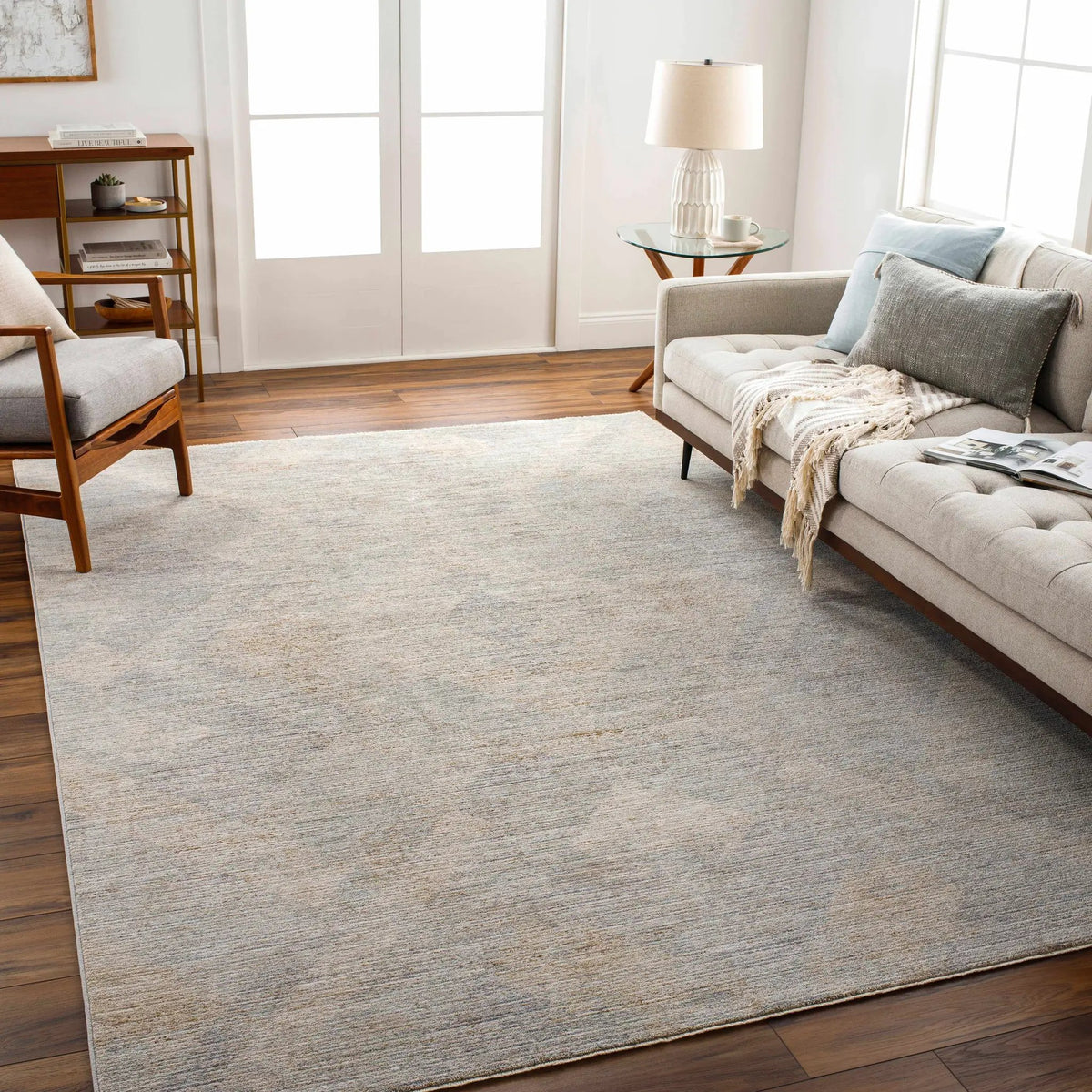 Urmi Thick Luxe Area Rug - Clearance, installed in a room