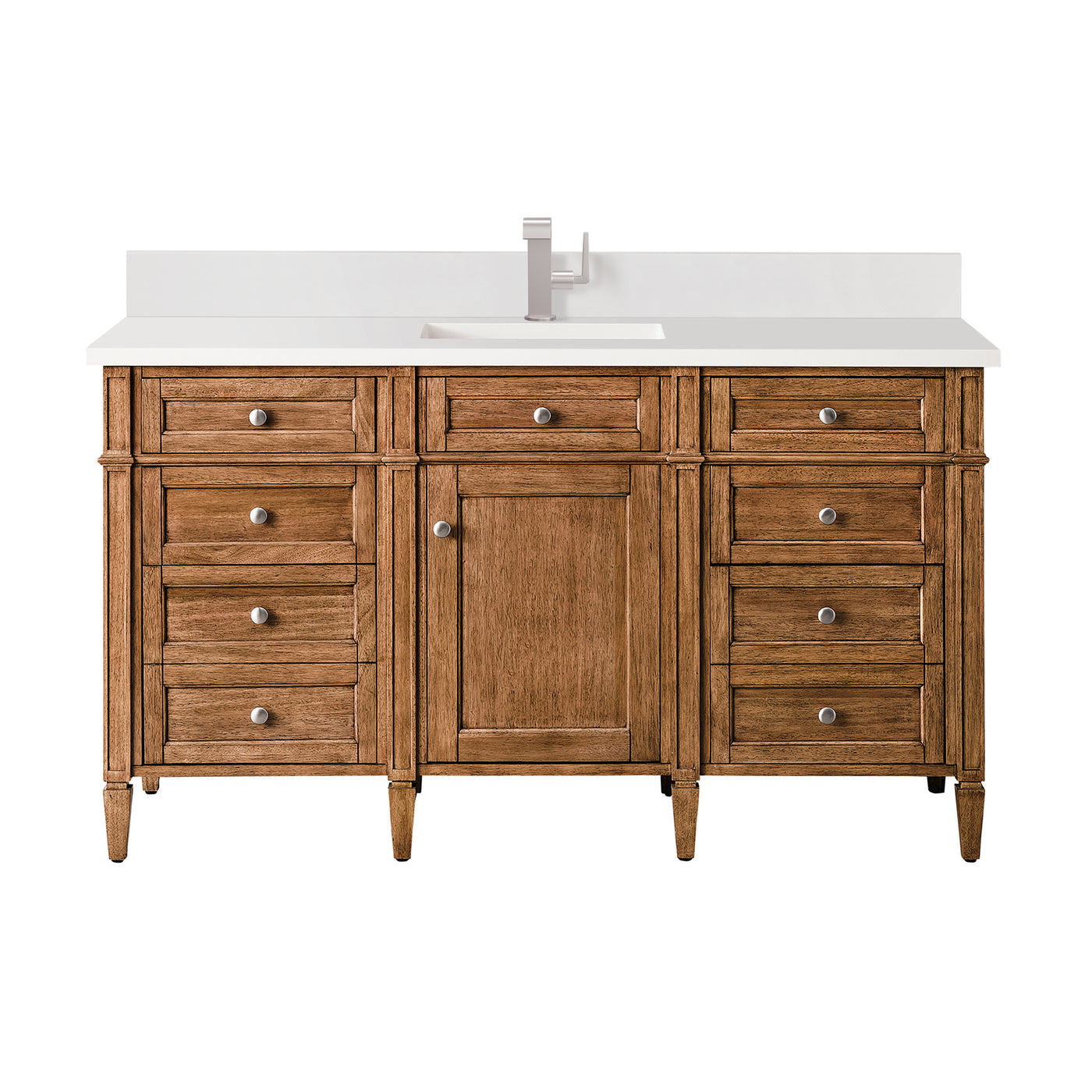 James Martin Brittany 60" Single Bathroom Vanity, Saddle Brown, view 24