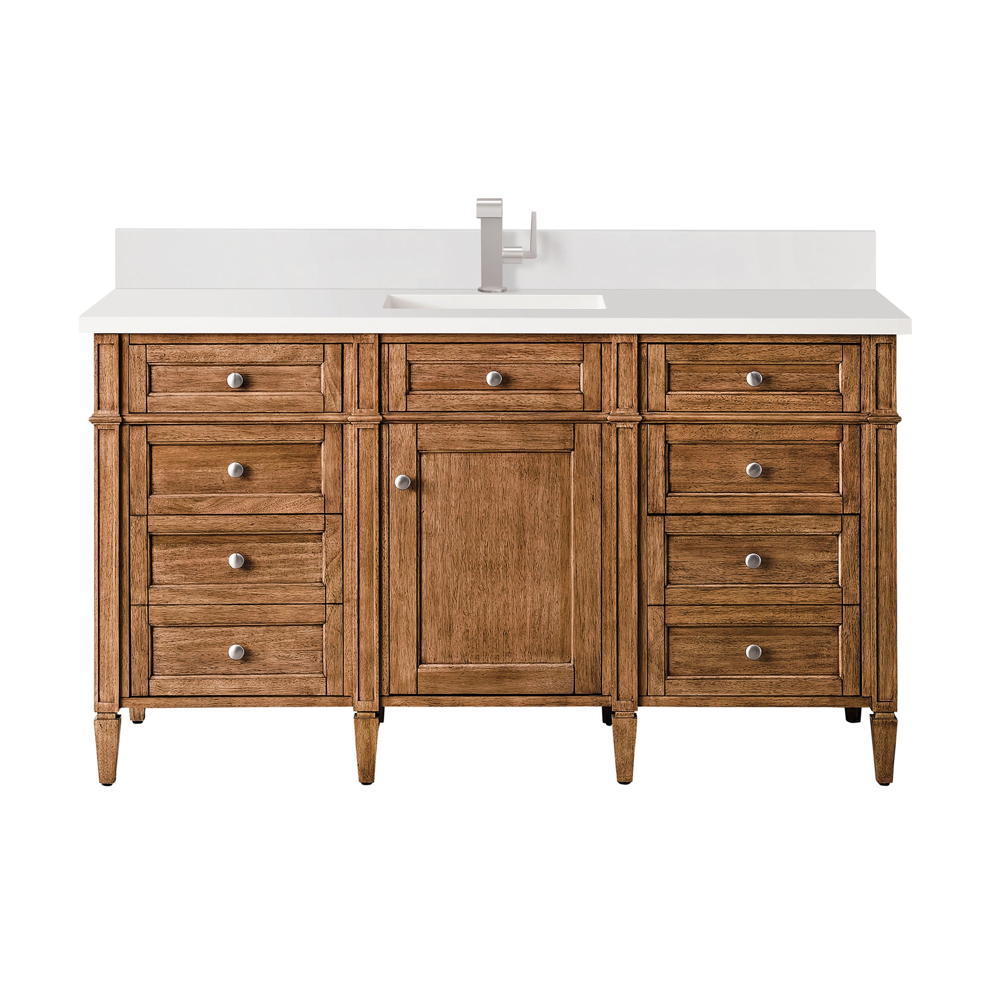 James Martin Brittany 60" Single Bathroom Vanity, Saddle Brown, view 24