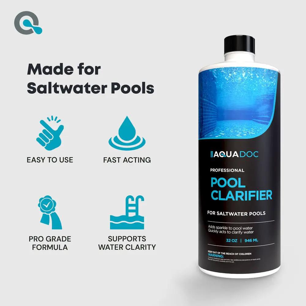 Pool Clarifier for Saltwater Pools by AquaDoc