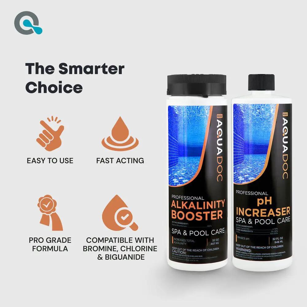pH Increaser & Alkalinity Booster Bundle by AquaDoc
