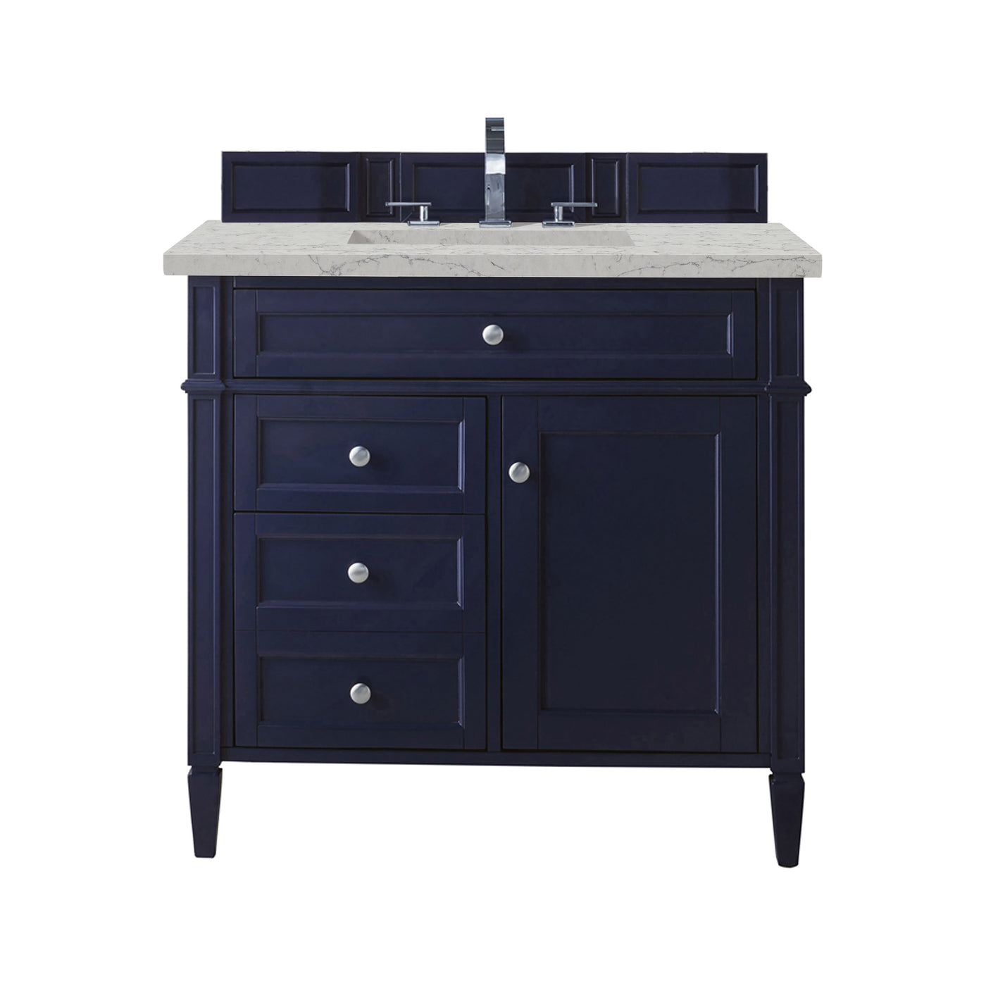 James Martin Brittany 36" Single Bathroom Vanity, Victory Blue, view 29