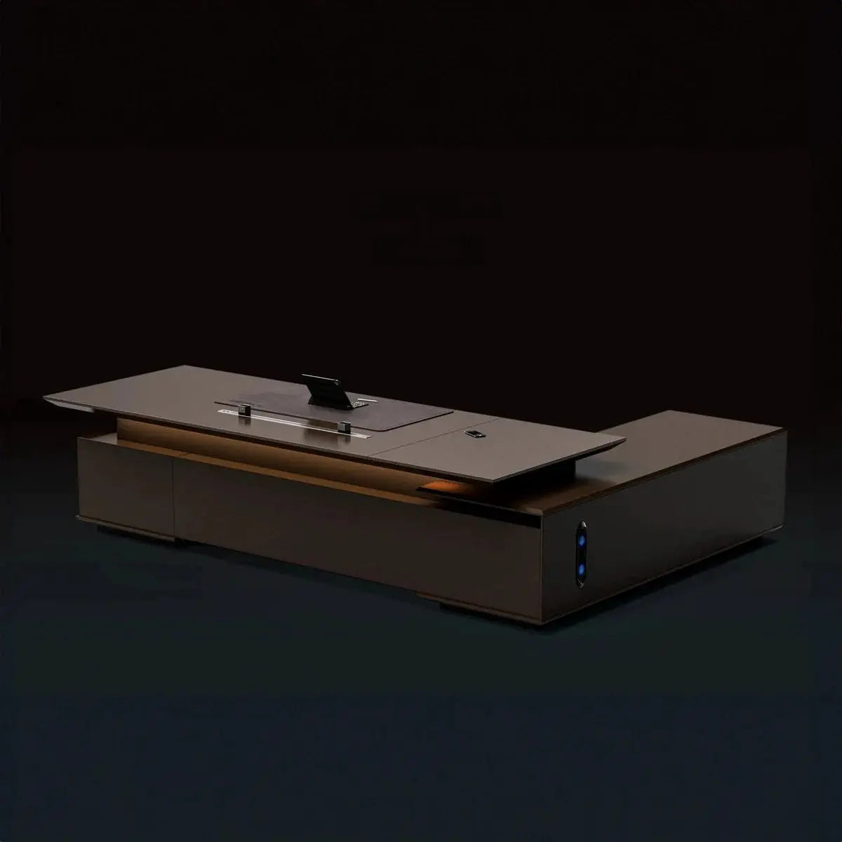 Hiley · Modern L-Shaped Executive Desk by Arc Grove