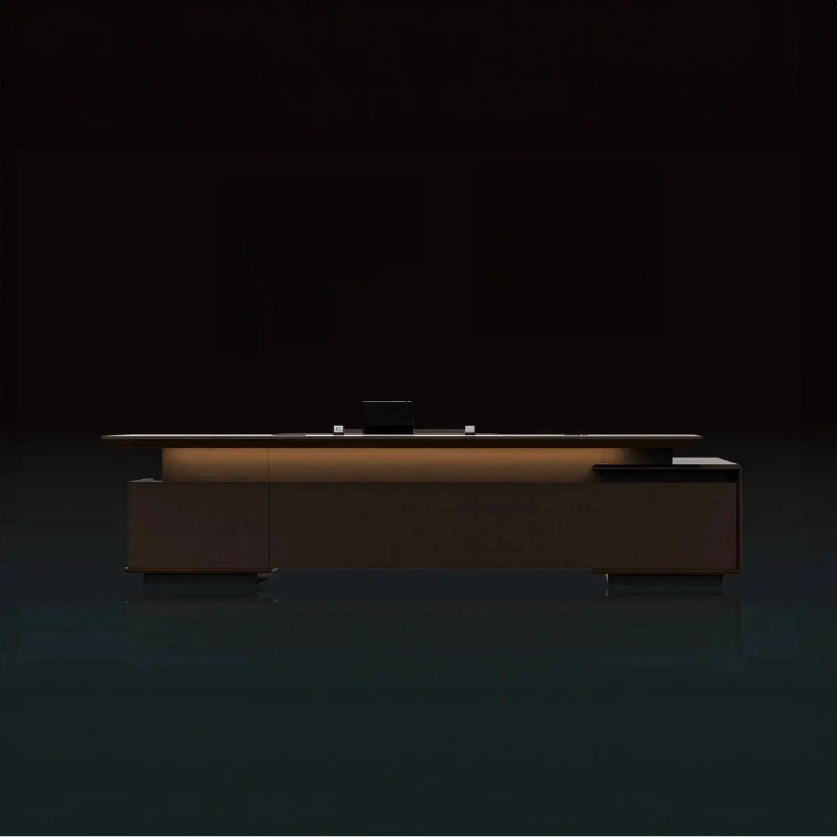 Hiley · Modern L-Shaped Executive Desk by Arc Grove