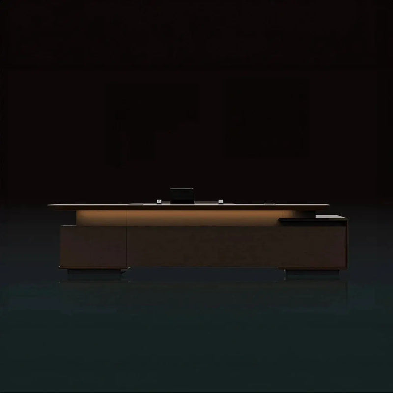 Hiley · Modern L-Shaped Executive Desk by Arc Grove
