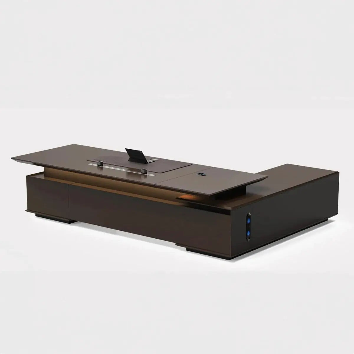 Hiley · Modern L-Shaped Executive Desk by Arc Grove