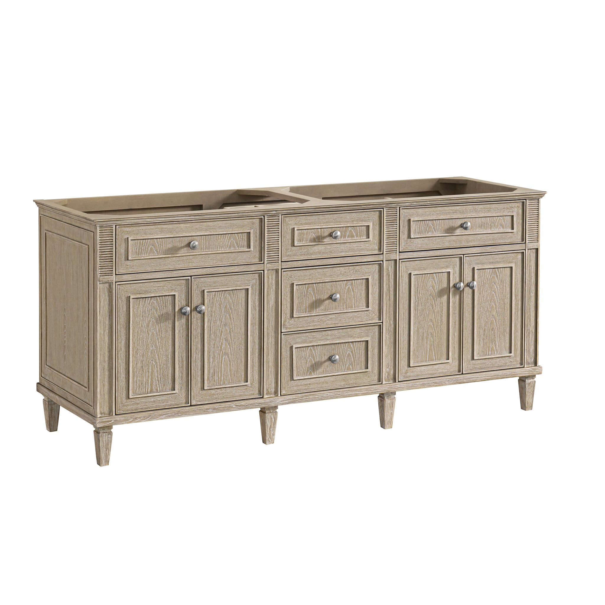 James Martin Lorelai 72" Double Bathroom Vanity, Whitewashed Oak, view 29