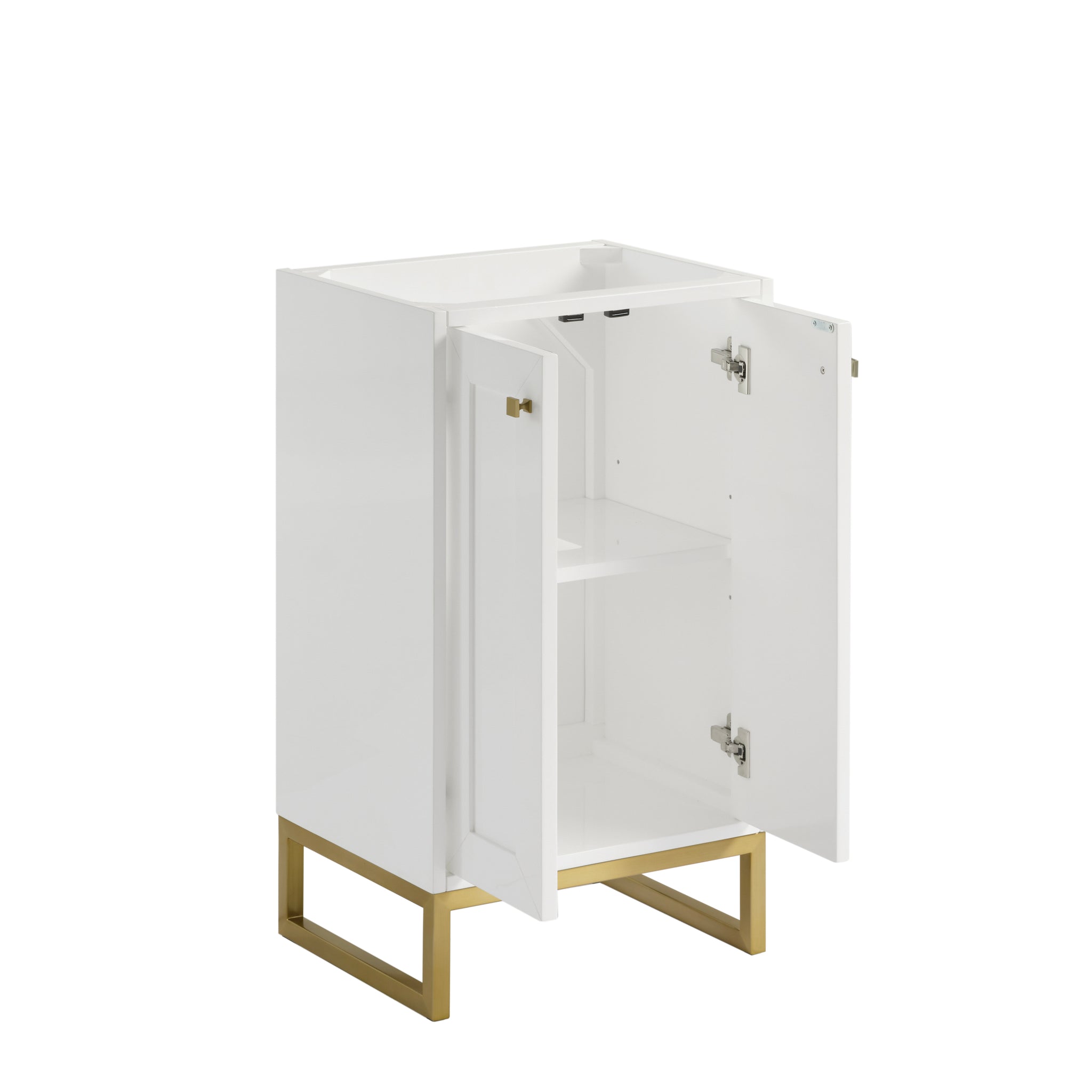 James Martin Chianti 20" Single Bathroom Vanity, Glossy White, view 29