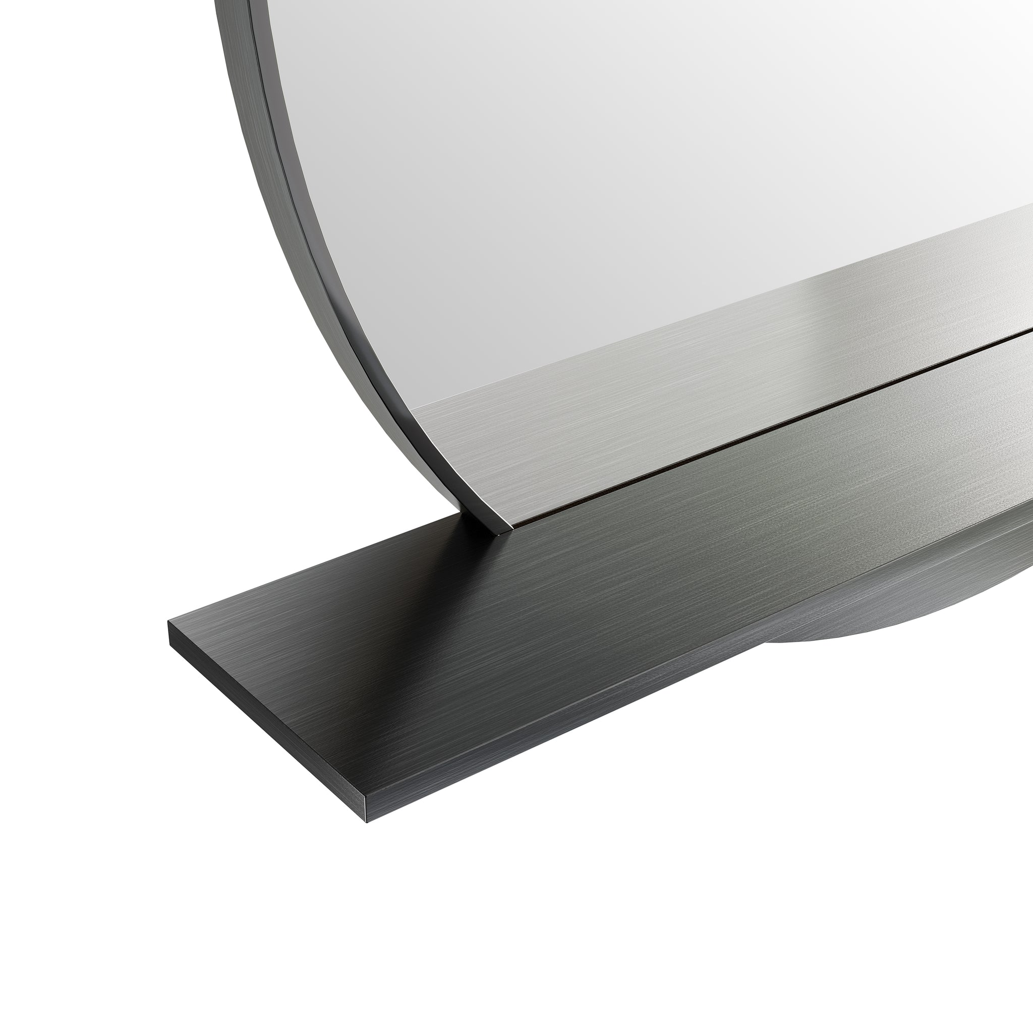 James Martin Platform 24" Mirror, Modern Iron, view 7