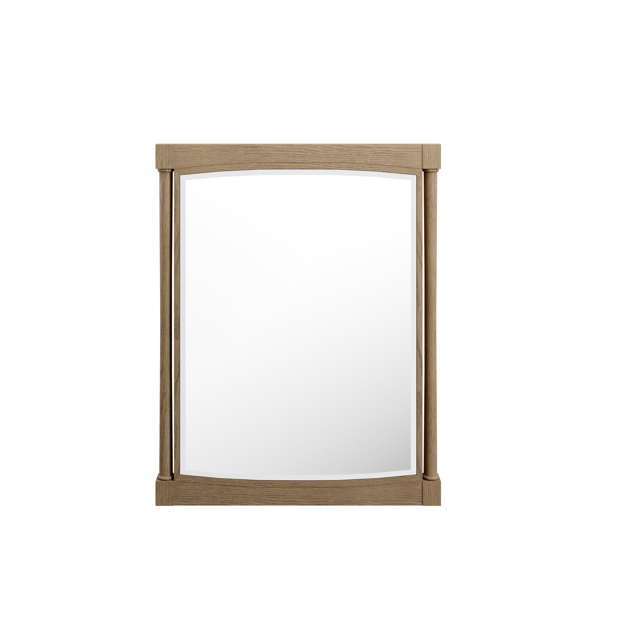 James Martin Kinnsden 30" Mirror, Weathered Oak