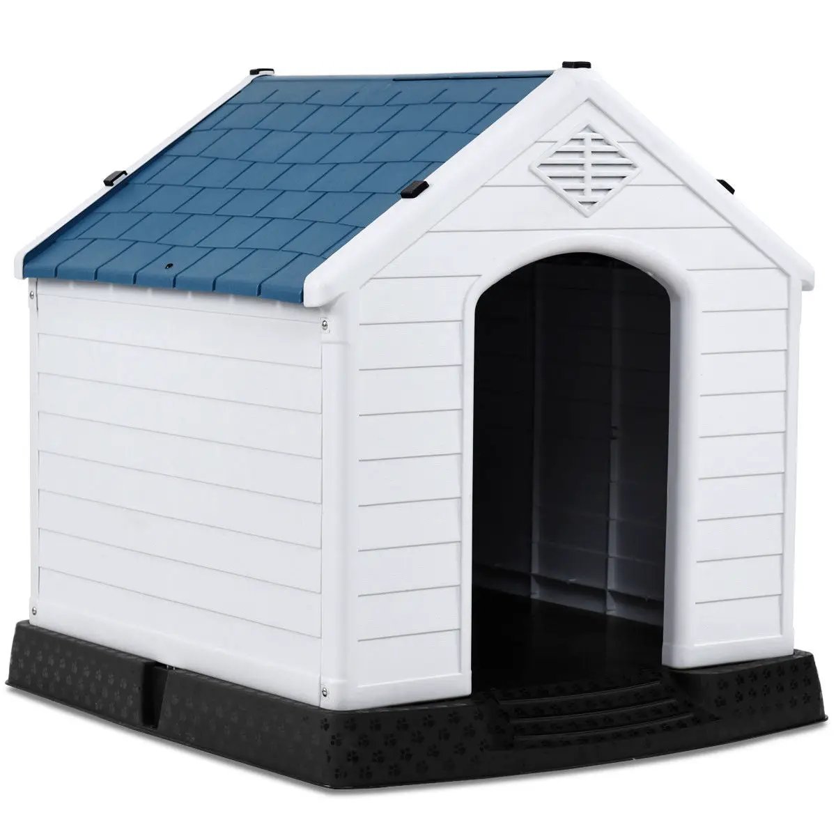 Indoor/Outdoor Waterproof Plastic Dog House Pet Puppy Shelter, photo 15 of 16