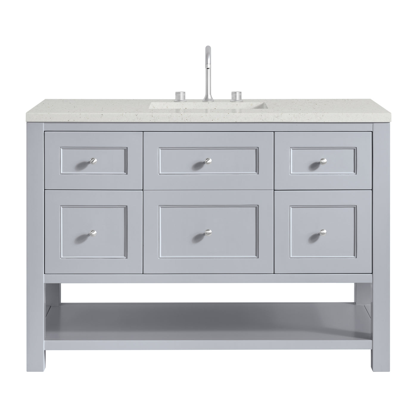 James Martin Breckenridge 48" Single Bathroom Vanity, Serenity Blue, view 24
