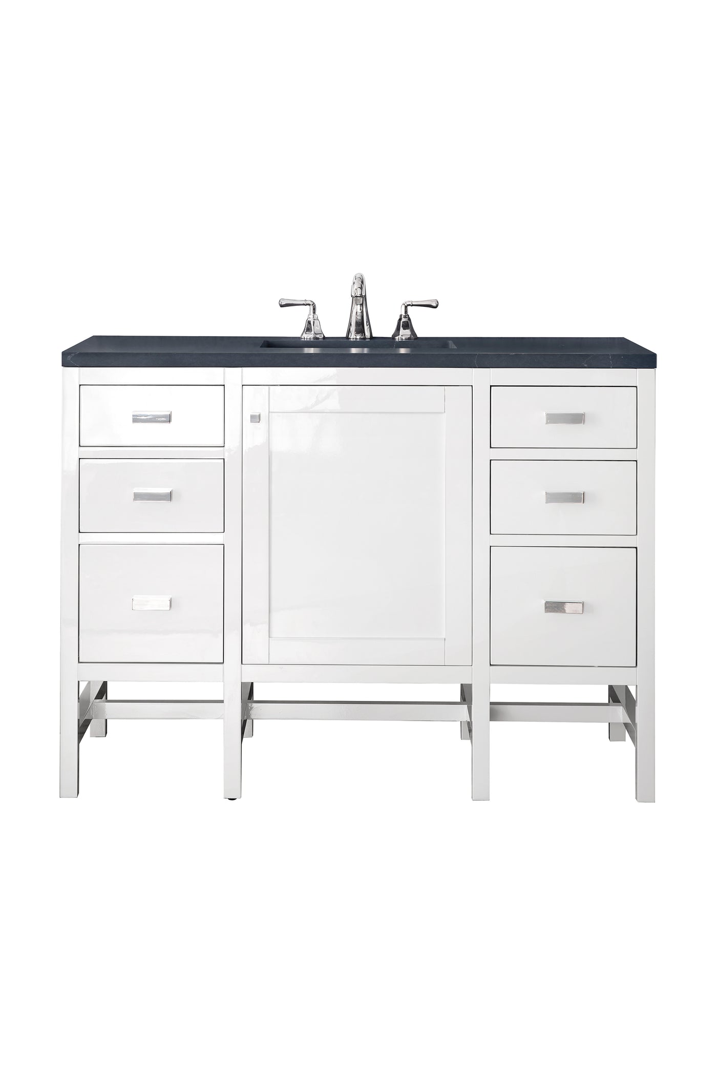 James Martin Addison 48" Single Bathroom Vanity, Glossy White, view 17