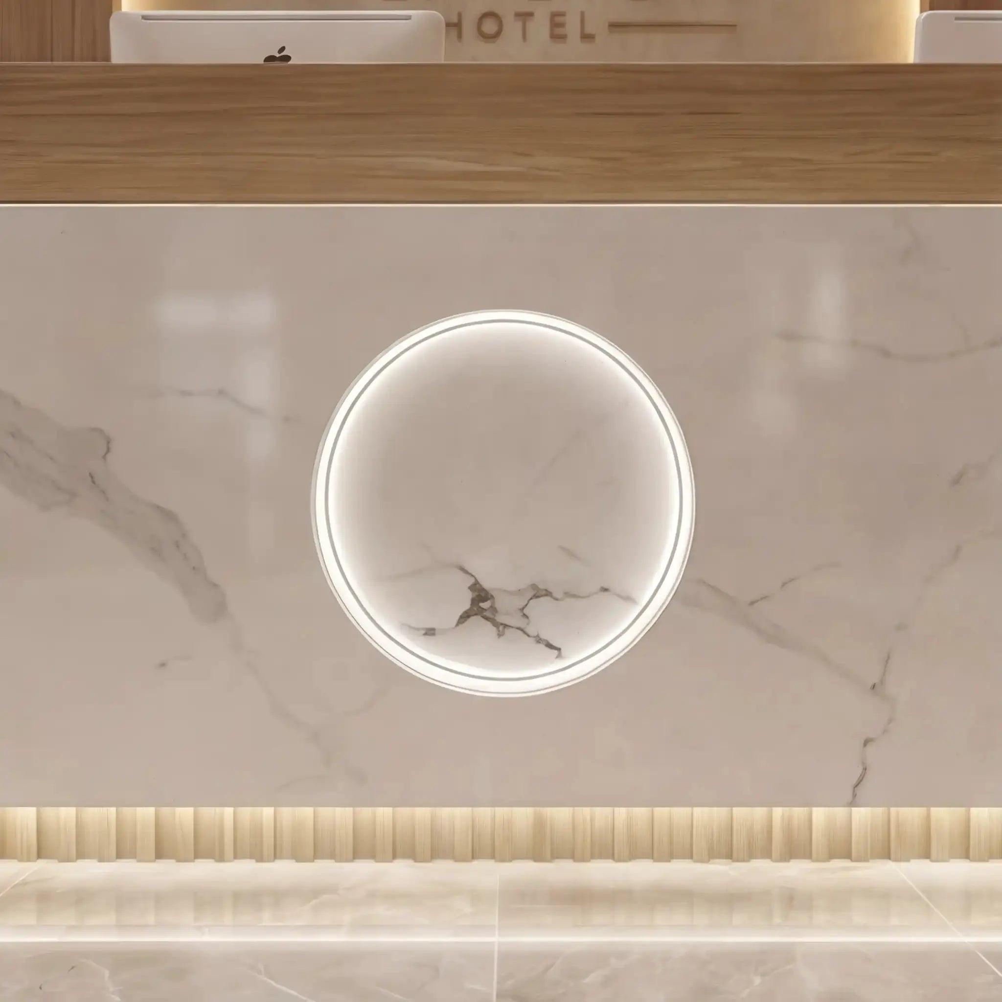 Ovelle · Front Reception Desk by Arc Grove