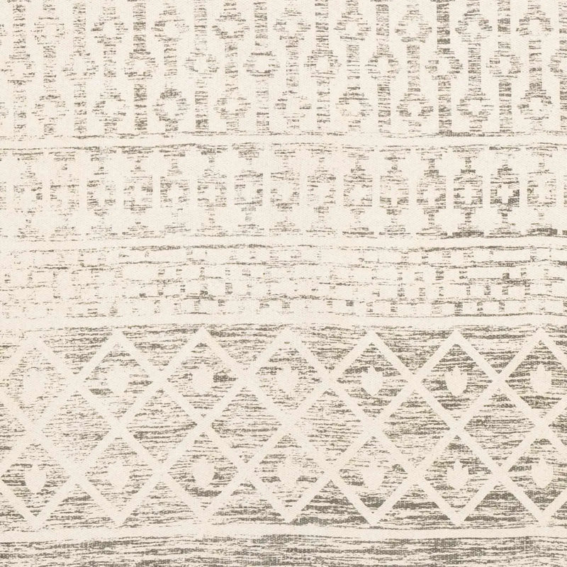 Valyermo Beige Hand Woven Cotton Rug - Clearance by Boutique Rugs