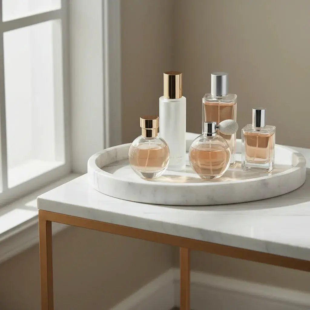 Vanity Tray - Bathroom Silicone Countertop Organizer by House Of Avana
