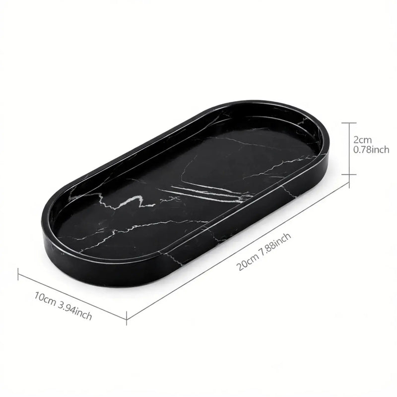 Vanity Tray - Bathroom Silicone Countertop Organizer by House Of Avana