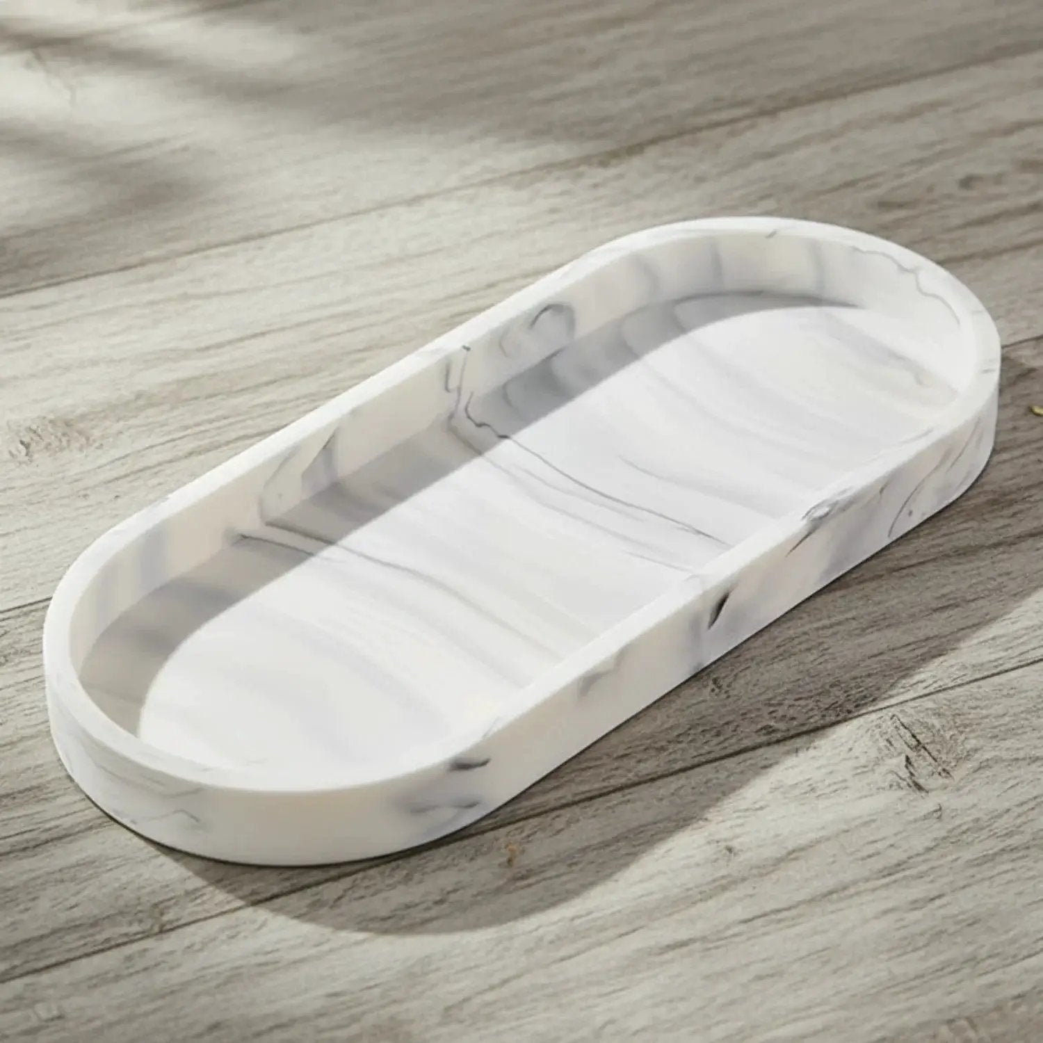 Vanity Tray - Bathroom Silicone Countertop Organizer by House Of Avana