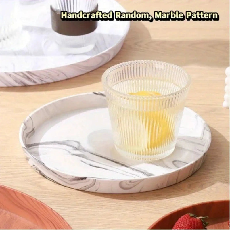 Vanity Tray - Marble Pattern 12.6 by House Of Avana
