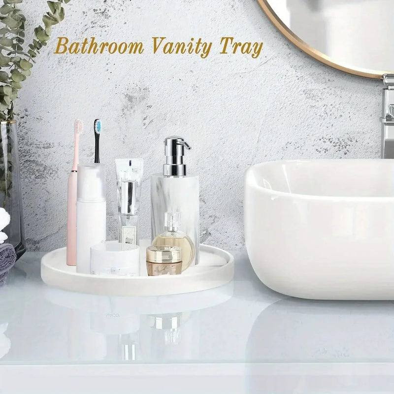 Vanity Tray - Marble Pattern 12.6 by House Of Avana