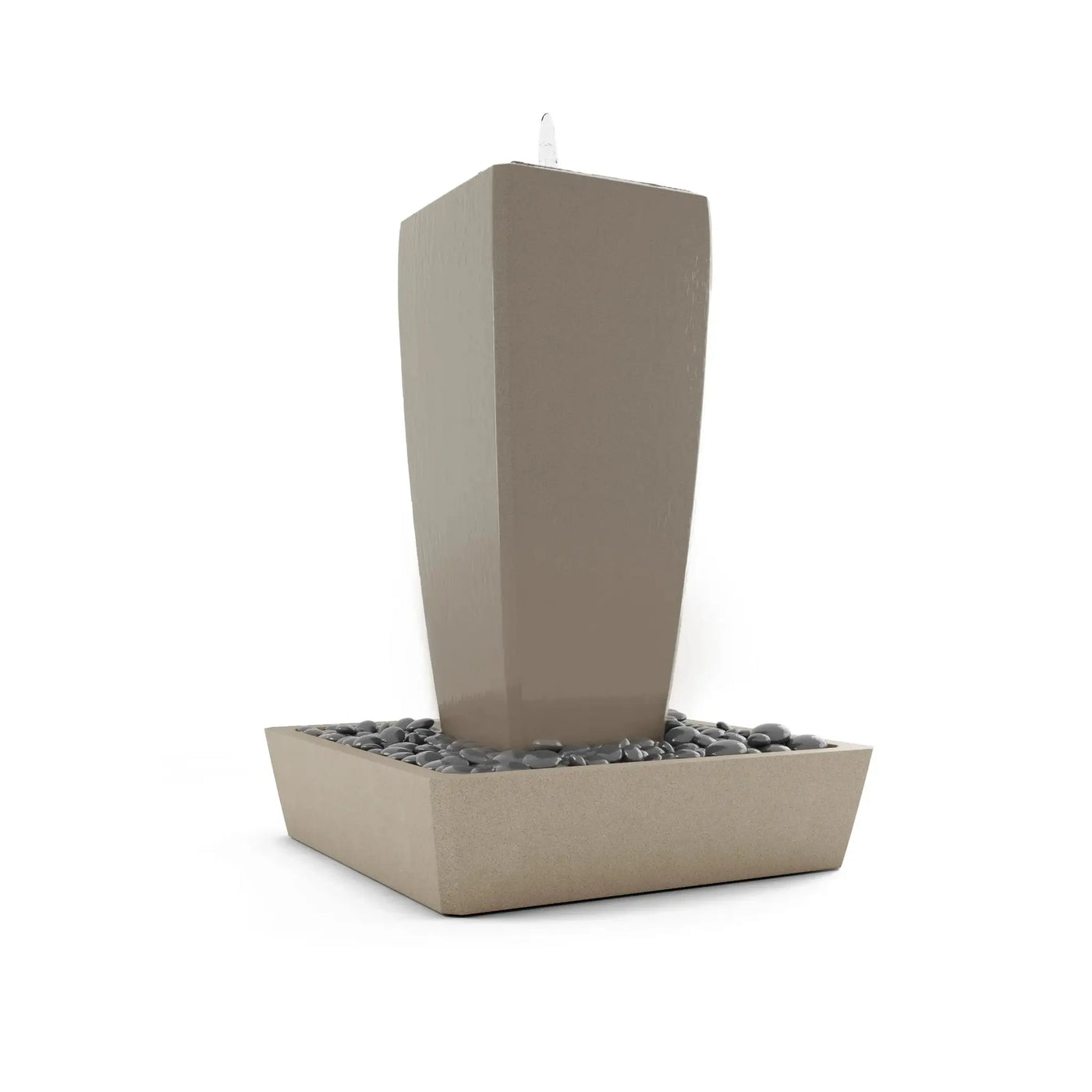 Vasa 52in StoneCast Fountain Set by ModaConcrete - Direct source for architectural and precast concrete