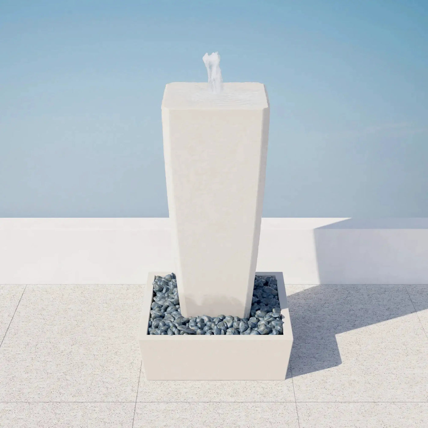 Vasa 52in StoneCast Fountain Set by ModaConcrete - Direct source for architectural and precast concrete