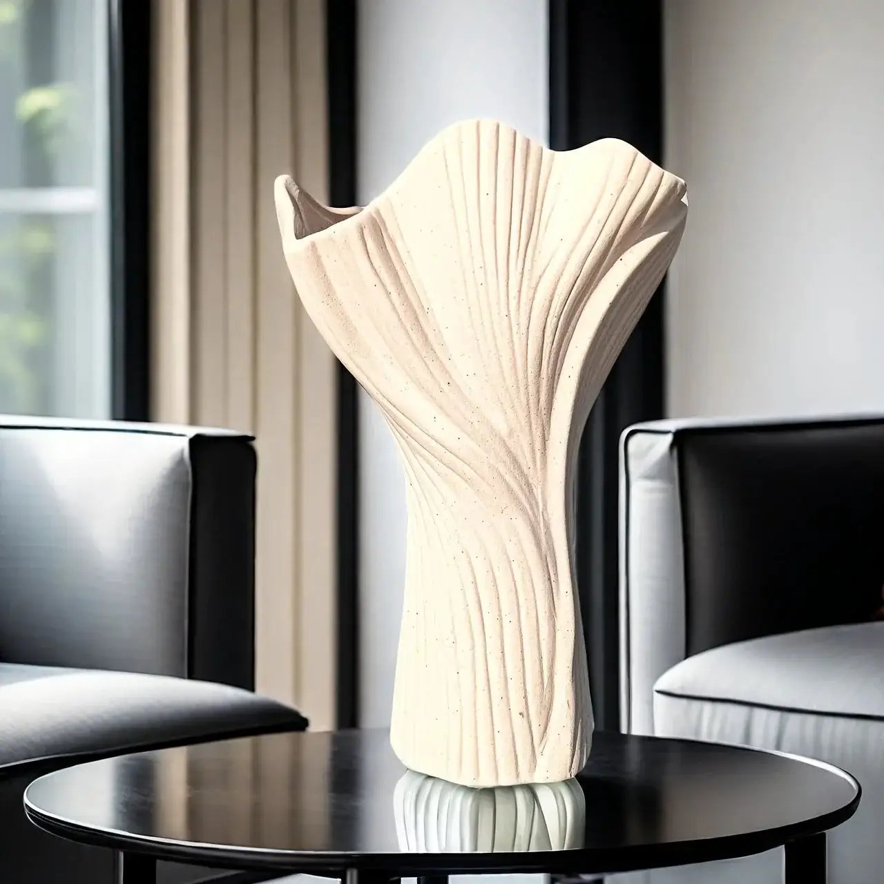 Vase - Textured Ceramic by House Of Avana