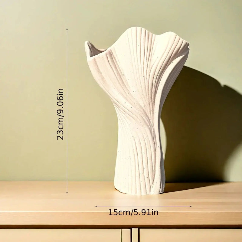 Vase - Textured Ceramic by House Of Avana
