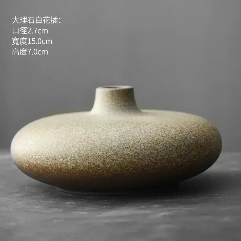 Vase - Decorative Terracotta Black by House Of Avana