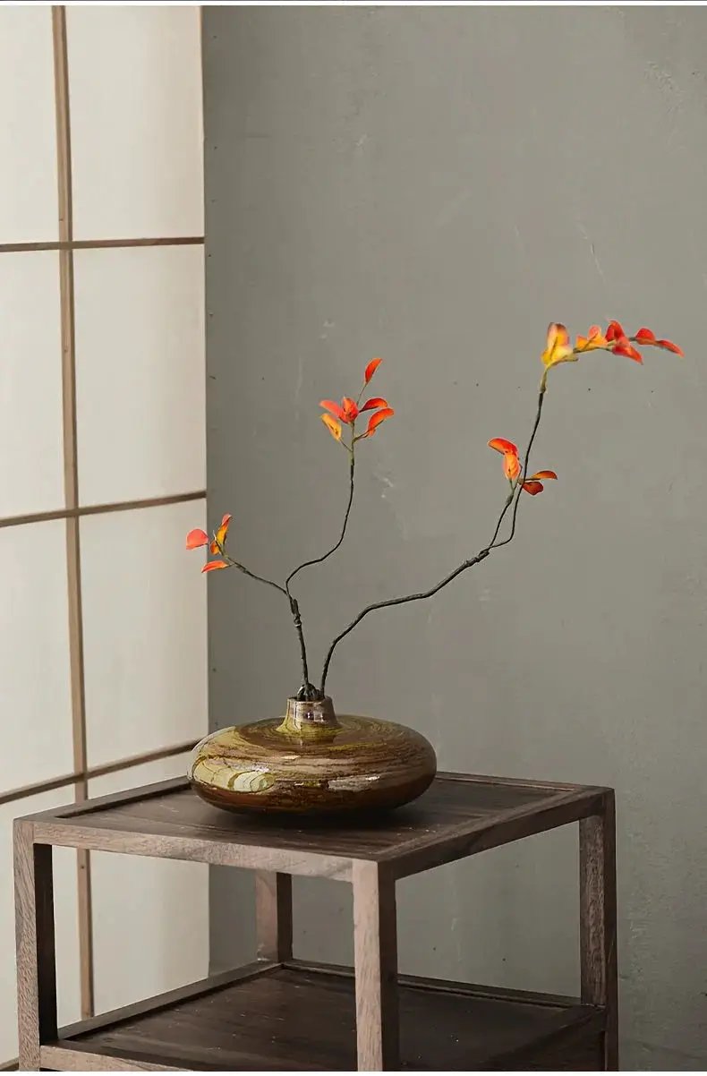 Vase - Minimalist Ceramic Beige by House Of Avana