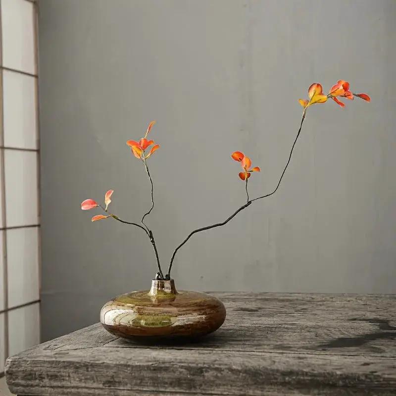 Vase - Minimalist Ceramic Beige by House Of Avana