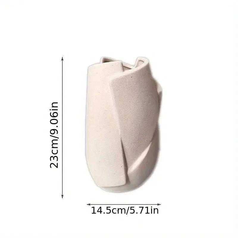 Vase - Modern Ceramic Cylinder by House Of Avana