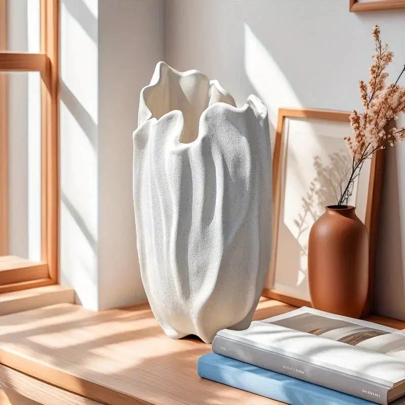 Vase - Textured Ceramic by House Of Avana