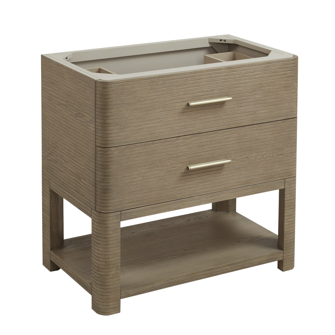 James Martin Lucian 36" Single Bathroom Vanity, Pebble Oak, view 9