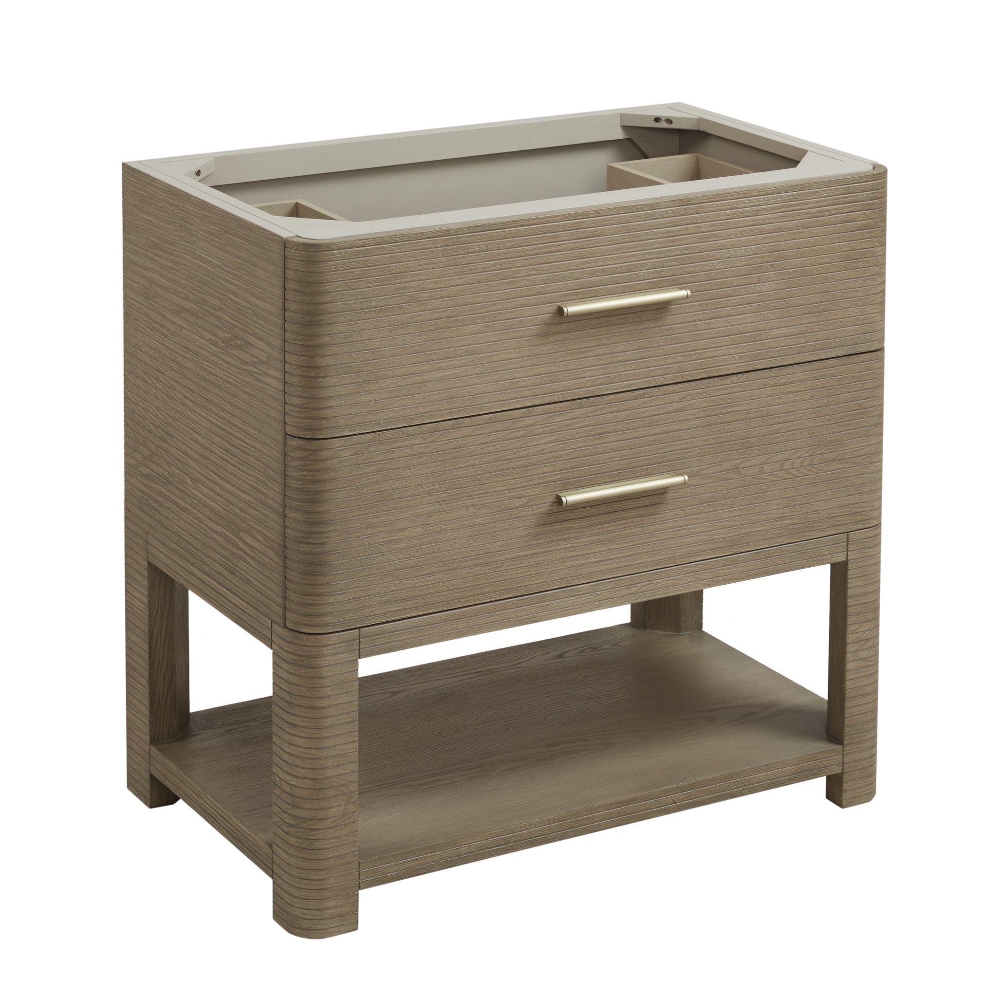 James Martin Lucian 36" Single Bathroom Vanity, Pebble Oak, view 9