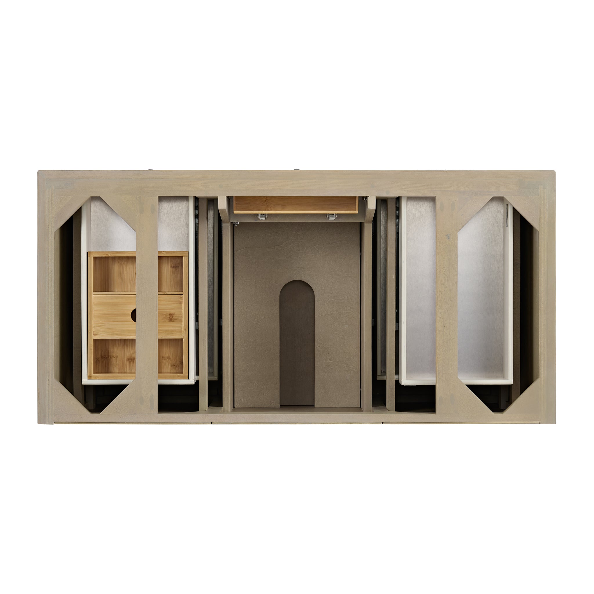 James Martin Lorelai 48" Single Bathroom Vanity, Whitewashed Oak, view 20