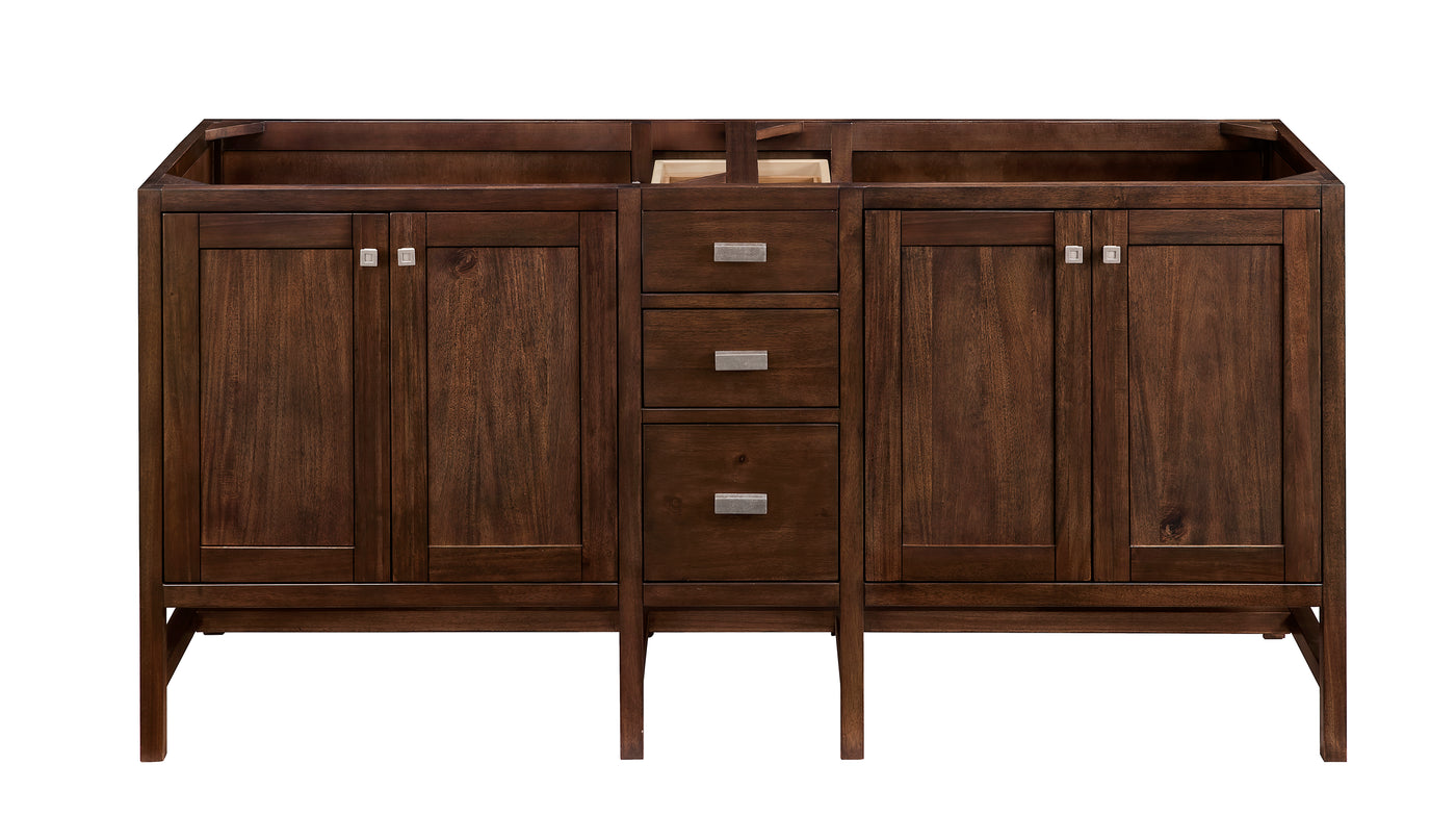 James Martin Addison 72" Double Bathroom Vanity, Mid-Century Acacia, view 13