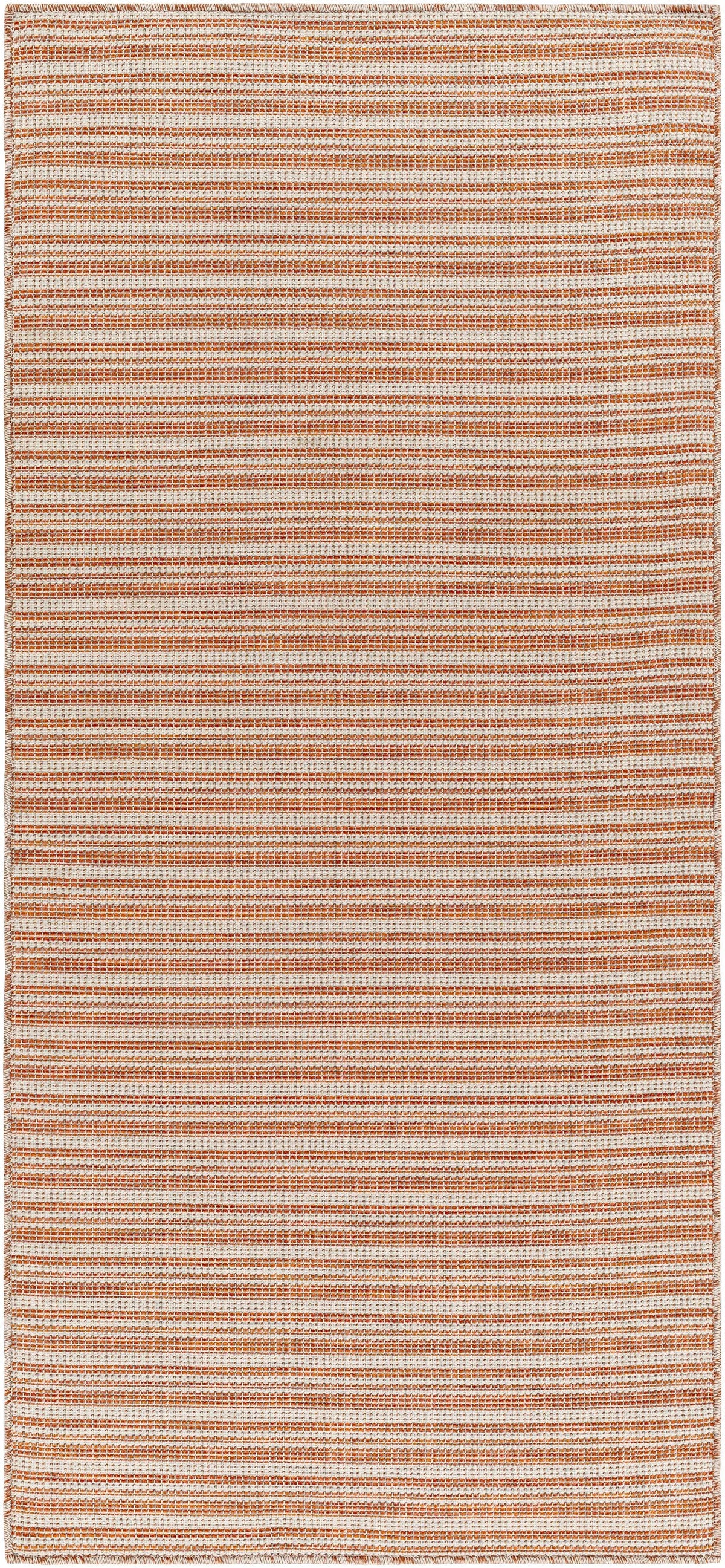 Greg Orange Outdoor Area Rug - Clearance, photo 3 of 9